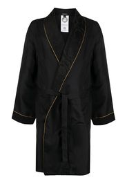 jacquard silk robe