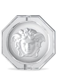 Versace Medusa crystal ashtray - White