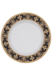 Versace I Heart Baroque ceramic plate (22cm) - Black