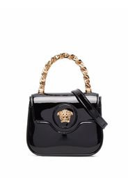 Versace La Medusa leather mini bag - Black