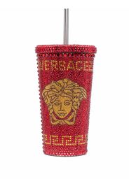 Versace Medusa studded travel cup - Red