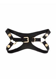 Versace Medusa-stud pet harness - Black