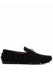 Versace Medusa Head plaque loafers - Black