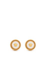 Versace Medusa head earrings - Gold