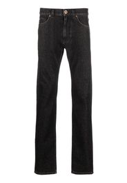 Versace tapered denim jeans - Black