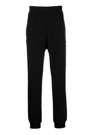 VERSACE logo-print track pants - Black