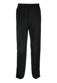 Versace ankle zips track pants - Black