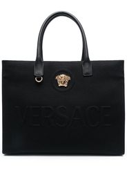 Versace La Medusa canvas tote bag - Black