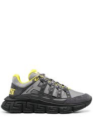 Versace Greca panelled slip-on sneakers - Grey