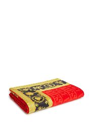 Versace I Love Baroque beach towel - Red