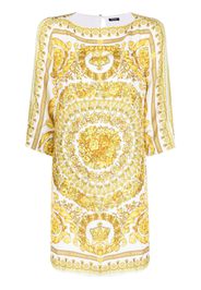 Versace Barocco-print blouse - White