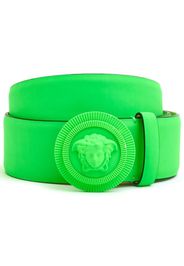 Versace Medusa-buckle fastening belt - Green