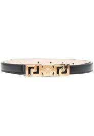 Versace Medusa plaque buckle belt - Black