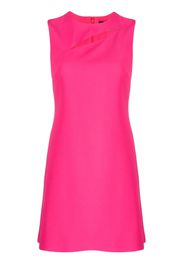 Versace slashed sleeveless minidress - Pink