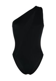 Versace one-shoulder swimsuit - Black