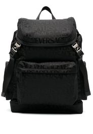 Versace Versace Allover backpack - Black