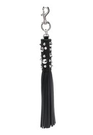 Versace studded tassel keychain - Black