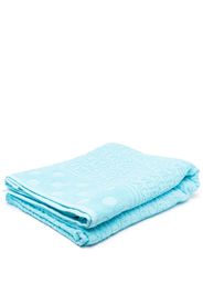 Versace logo-print towel - Blue