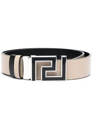 Versace Greca leather belt - Neutrals