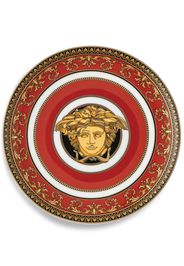 Versace Medusa porcelain bread plate - Red