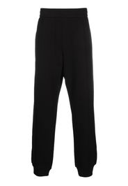 Versace logo-embroidered track pants - Black