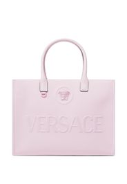 Versace La Medusa leather tote bag - Pink