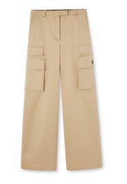 Versace high-waist wide-leg trousers - Neutrals