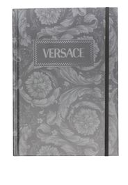 Versace x Paper on the Rocks notebook (21.5cm x 15.5cm) - Black
