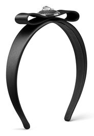 Versace Medusa-appliqué hair band - Black