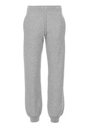 Versace drawstring knitted track pants - Grey