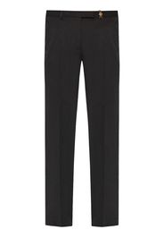 Versace Medusa Head-detail straight trousers - Black