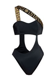 Versace cut-out detailing swimsuit - Black