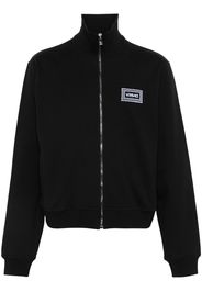 Versace logo-patch sweatshirt - Black