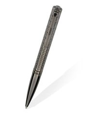Versace logo-engraved ballpoint pen - Black