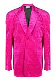 VETEMENTS single-breasted blazer - Pink