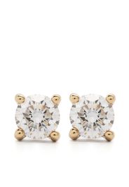 VEYNOU crystal-embellished stud earrings - Gold