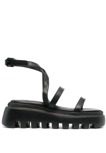 Vic Matie strappy chunky-sole sandals - Black
