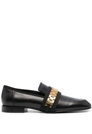 Victoria Beckham chain-link detail loafers - Black