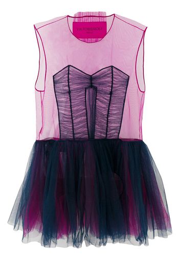 Viktor Rolf Viktor Rolf Tulle Icon 1 3 Dress Purple Schulichleaders