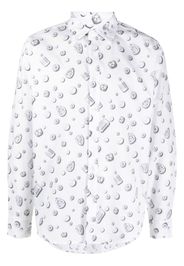 Viktor & Rolf graphic-print button-up shirt - White