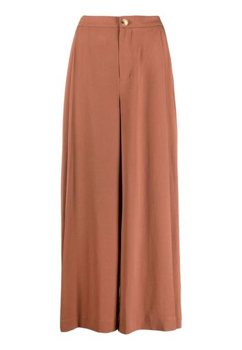 Vince wide flared trousers - Brown