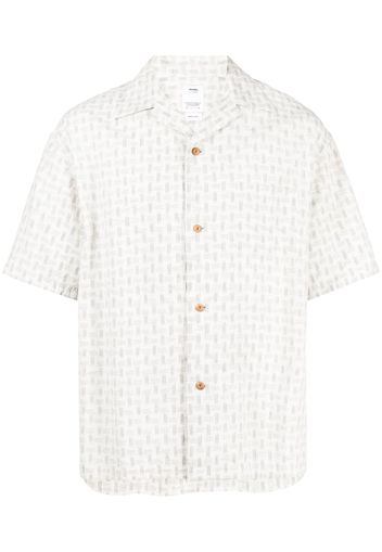 visvim graphic-print short-sleeve shirt - White