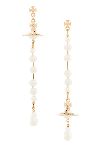 Vivienne Westwood Orb drop earrings - Gold