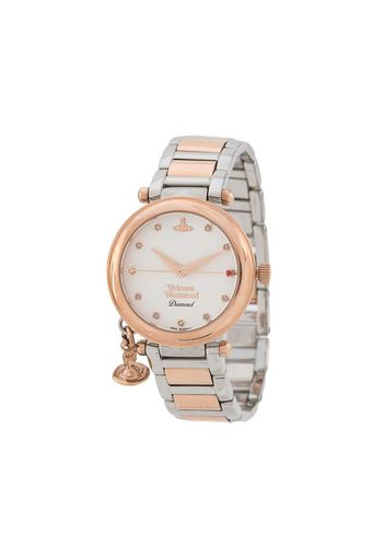 Orb Diamond two-tone watch