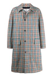 Vivienne Westwood vichy print trench coat - Neutrals