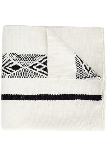 Voz 'Diagonal' shawl - White