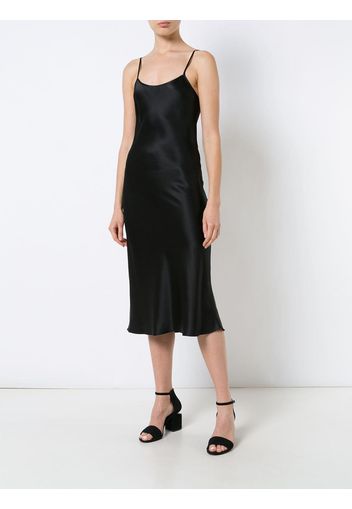 Voz Liquid midi dress Slim - Black