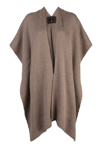 Voz Short knitted Duster - Brown