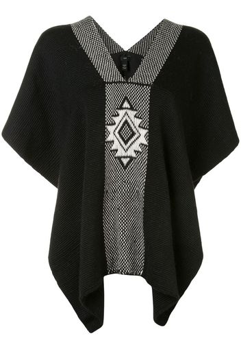 Estrella knitted poncho