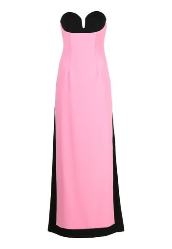 V:PM ATELIER Opal colourblock gown - Pink